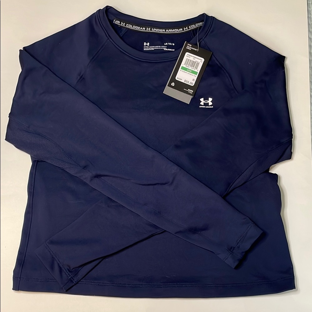 Under Armour Women's ColdGear Authentics Crew